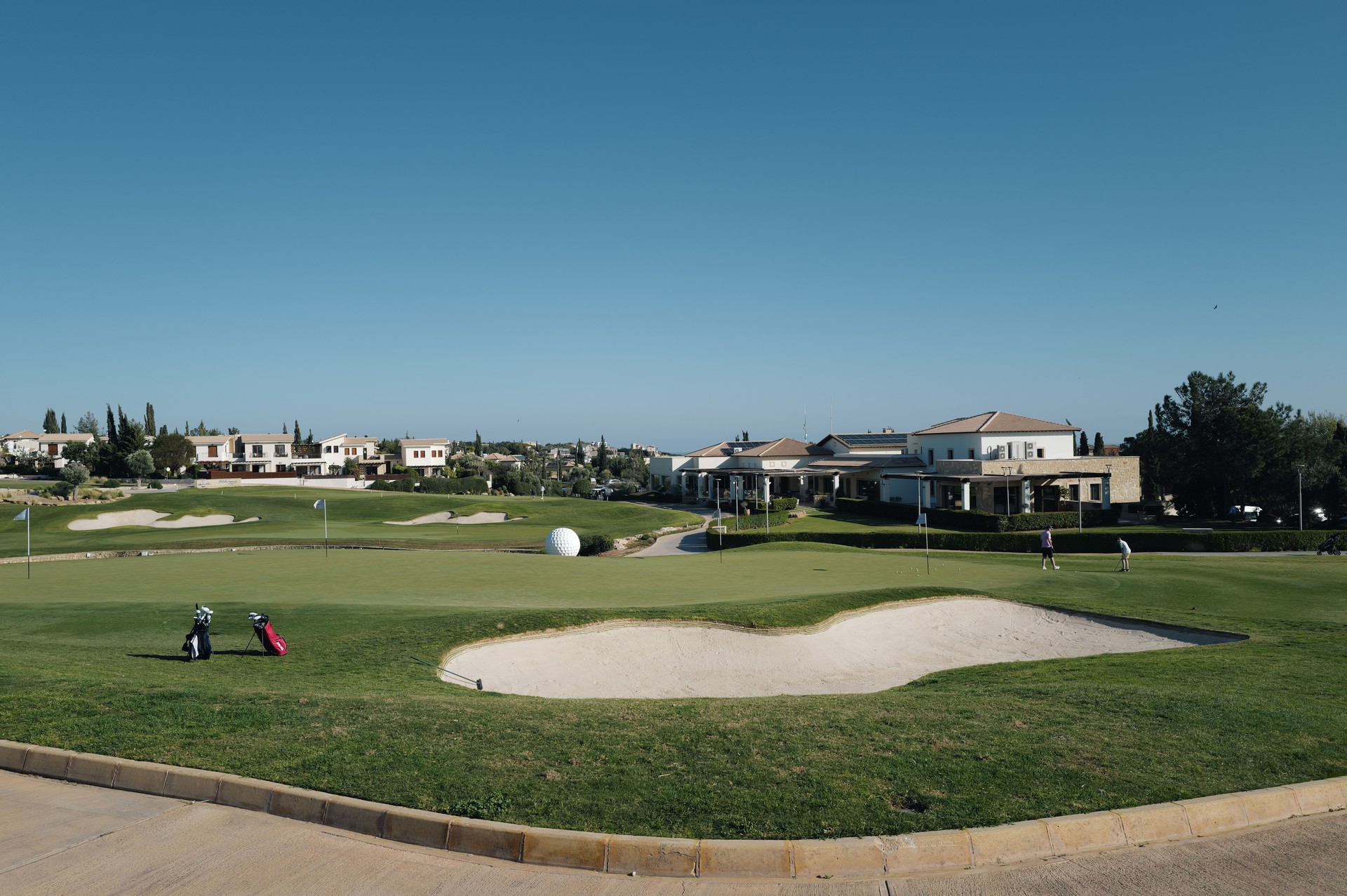 Golf Course at Noon
